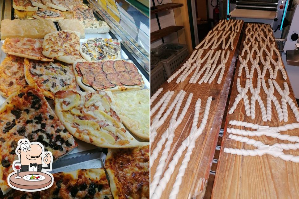 Cibo al Panificio dalla Fornarina