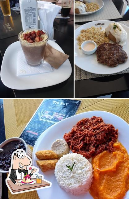 Tio Ruy Beer House provê uma escolha de sobremesas