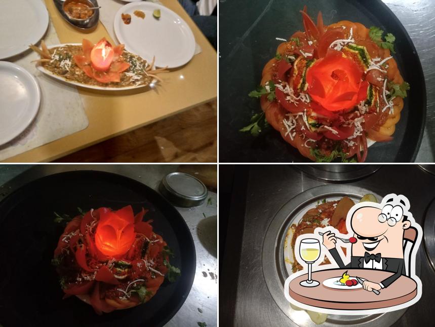 Food at Samadhan Hotel