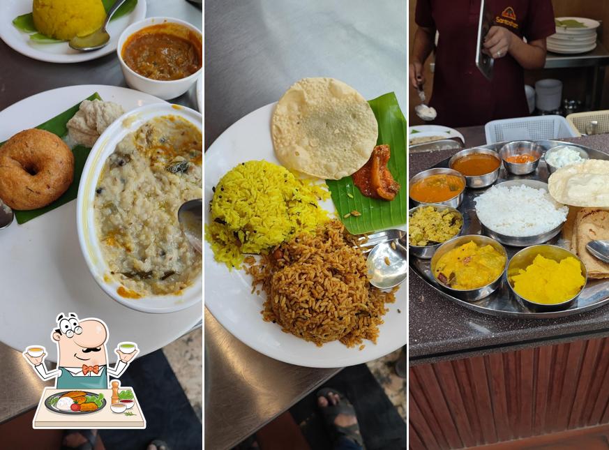 Food at Santosham Kitchen