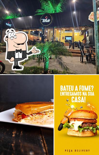 O interior do Tomato