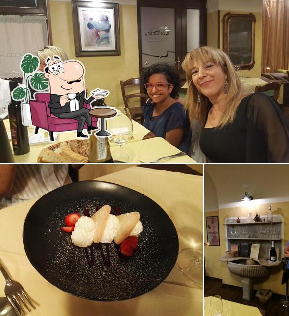 Gli interni di Toe Drue Antica Osteria