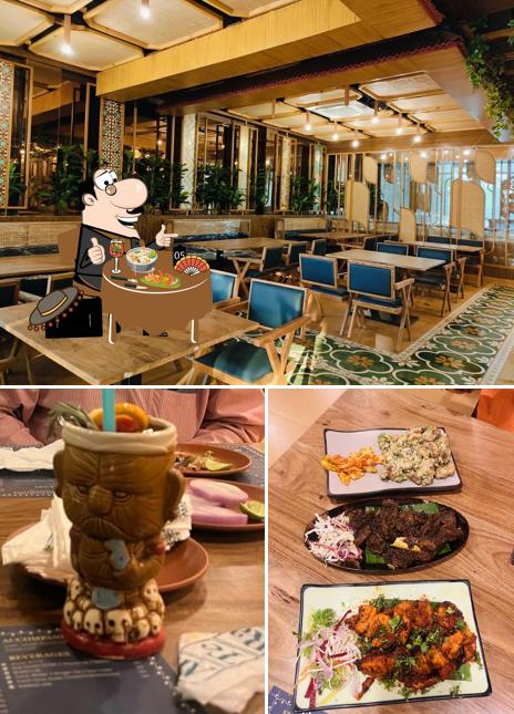 The picture of food and interior at AnTeRa Kitchen and Bar - Kompally