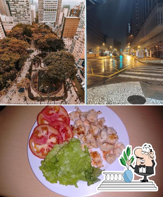 Dê uma olhada a imagem apresentando exterior e comida no Panificadora Excelência do Pão