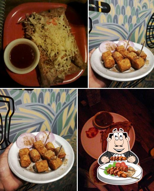 Food at Urban Desi House