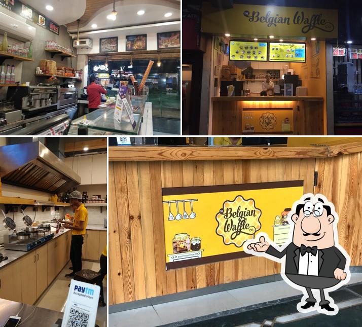 The interior of The Belgian Waffle Co