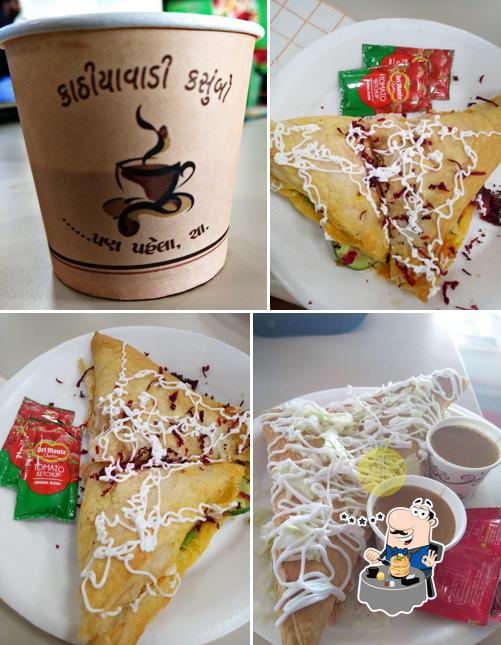 Food at Kathiyawadi kasumbo Cafe & Snacks