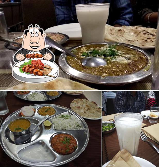The restaurant's food and beverage