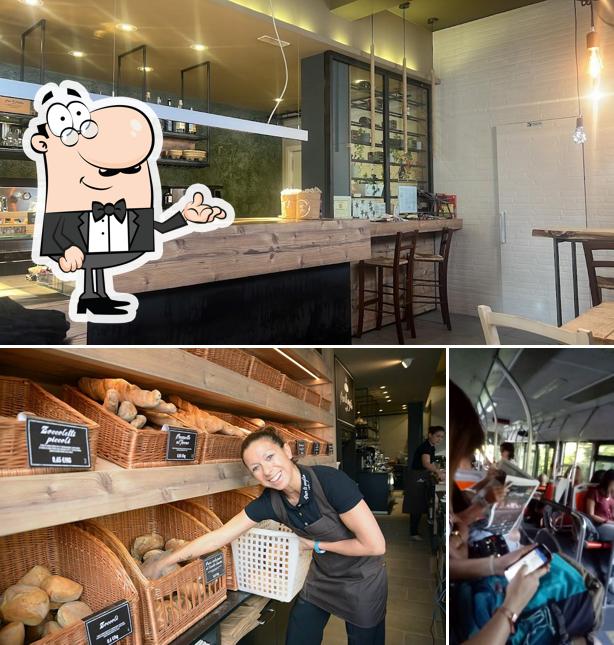 Gli interni di Pan ti voglio