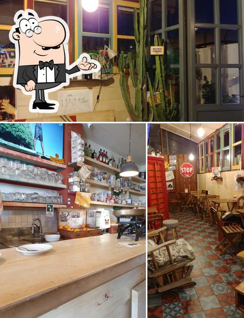 Gli interni di Bar Fumo & Gioco