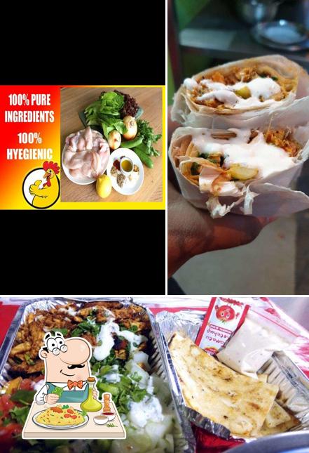 Food at Al Hashmi Arabian Shawarma