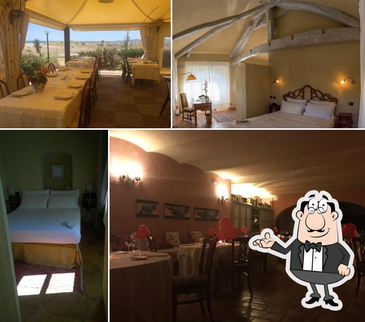 Dai un'occhiata agli interni di Osteria del Borgo