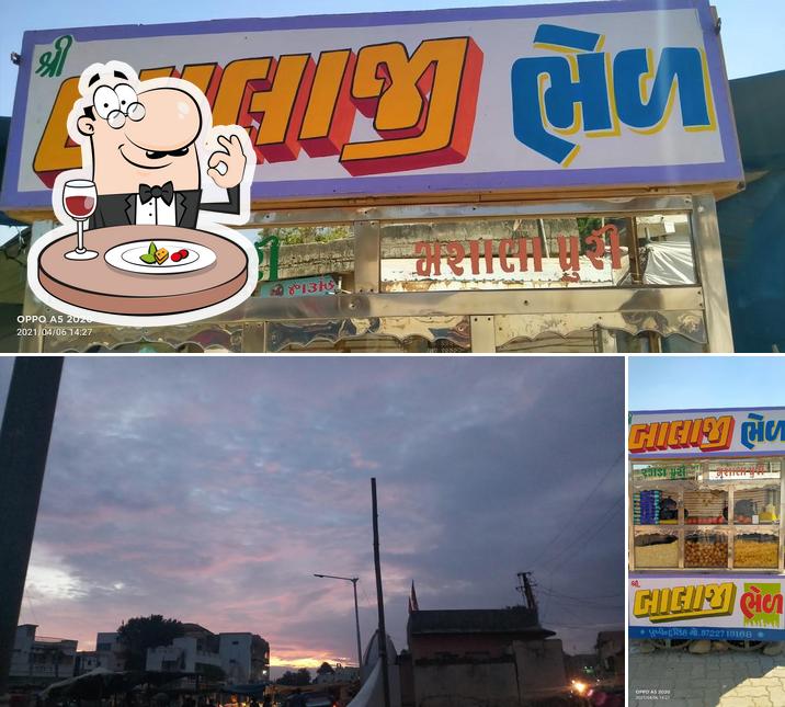 The restaurant's food and exterior