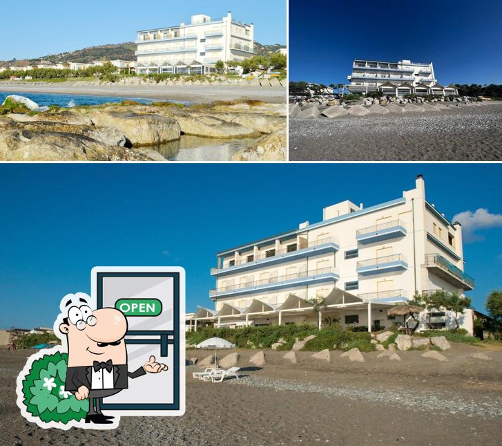 Puoi goderti l'aria fresca dal dehors di Capo Nettuno Hotel