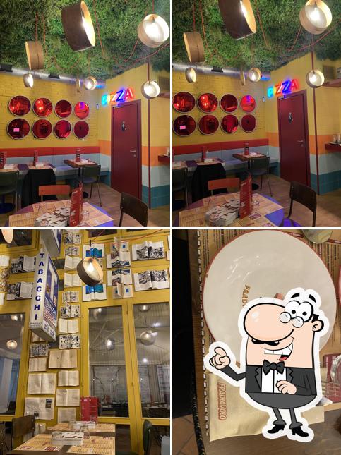 Gli interni di Fradiavolo Pizzeria - Rimini