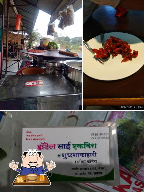 Meals at Hotel Sai Ekvira Pure Veg sg