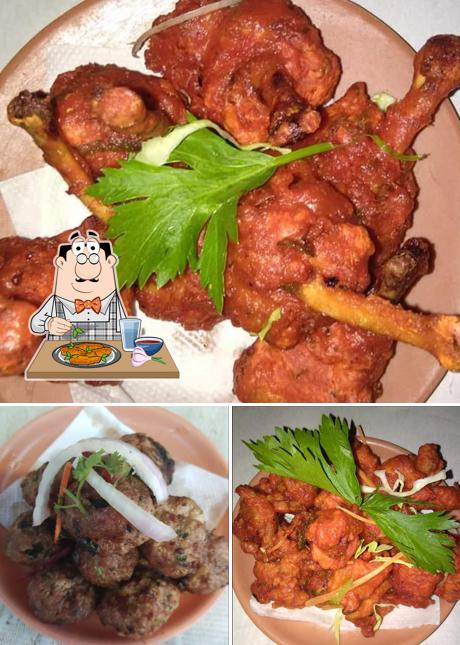 Chicken wings at J.M. Halal Fast food
