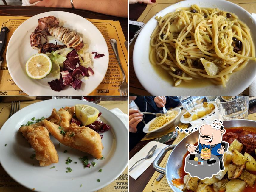 Cibo al Osteria Lo Bianco