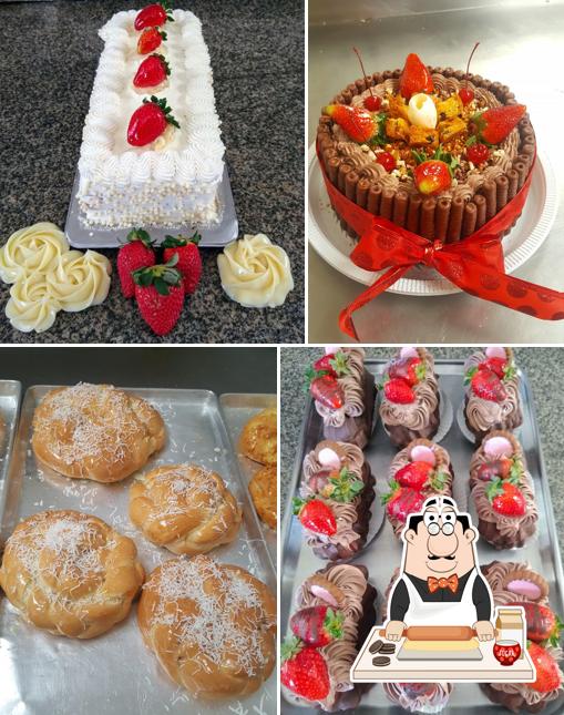 Peça as opções doces