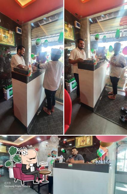 The interior of RED CHILLI RESTAURANT BIJAPUR