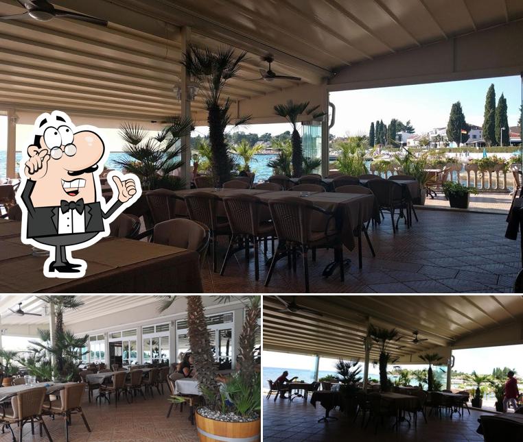 Gli interni di Restoran - Pizzeria Spadici