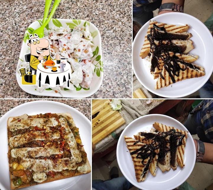Food at THE sandwich hub