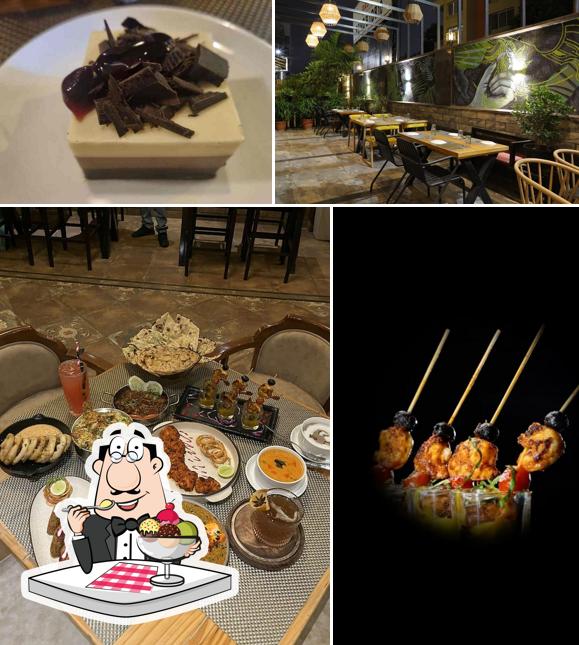 The Simran Court provides a selection of desserts