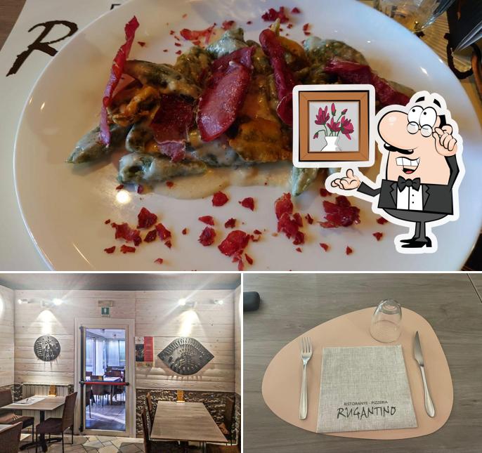 La foto di interni e cibo da Rugantino Ristorante Pizzeria Bienno
