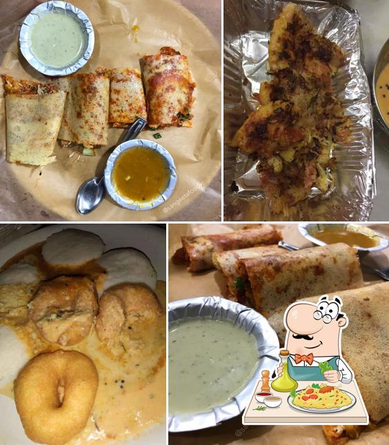 Food at S. Mani Dosa Wala