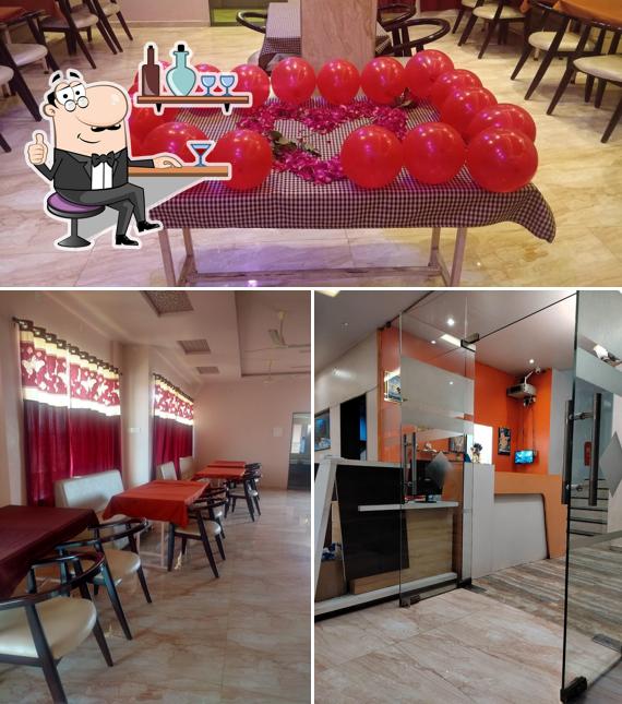 The interior of Saas saoji Restaurant