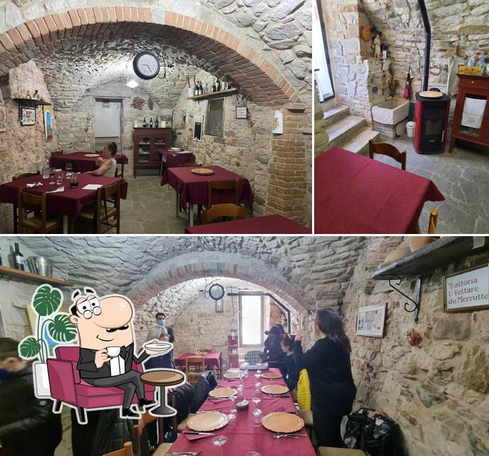 Dai un'occhiata agli interni di Trattoria U Vettare Du Merrutte