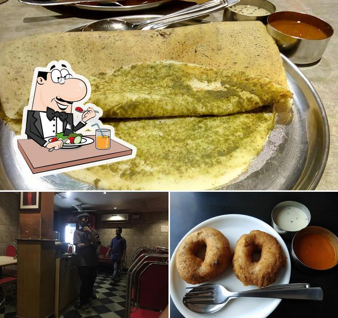 Udupi Anand Sagar Vegetarian Restaurant is distinguished by food and bar counter