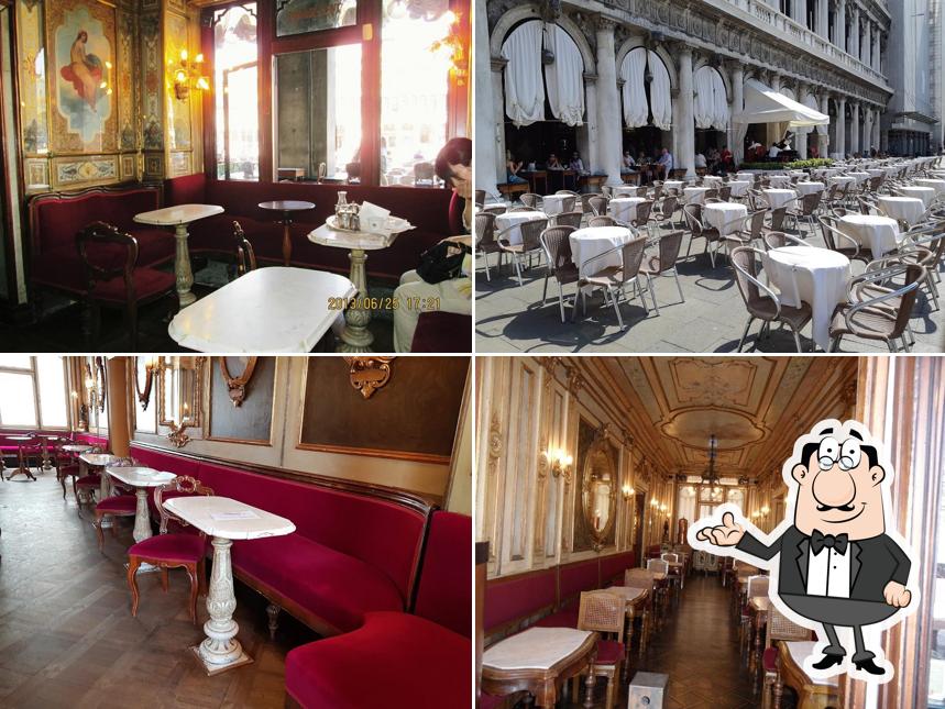 Dai un'occhiata agli interni di Caffè Florian