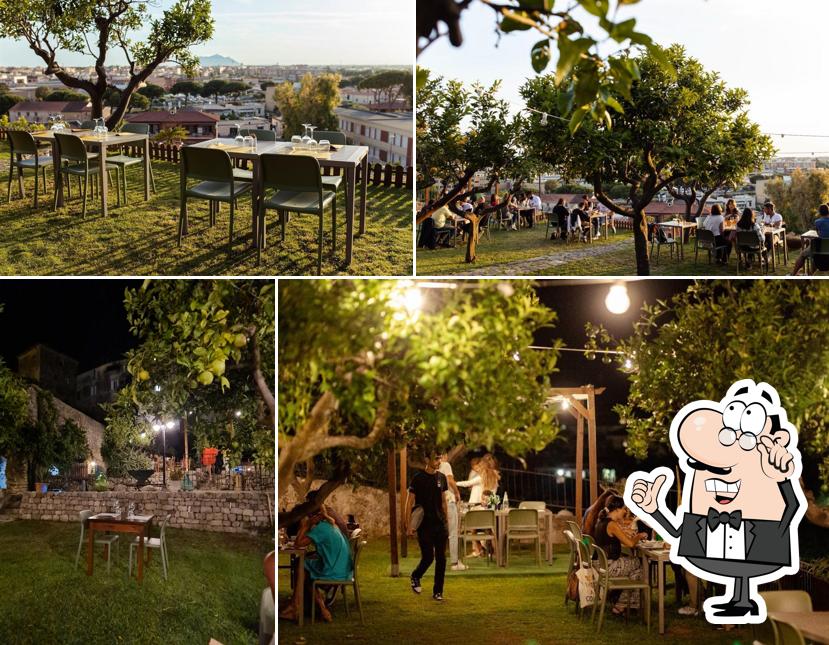 Dai un'occhiata agli interni di Al Giardino