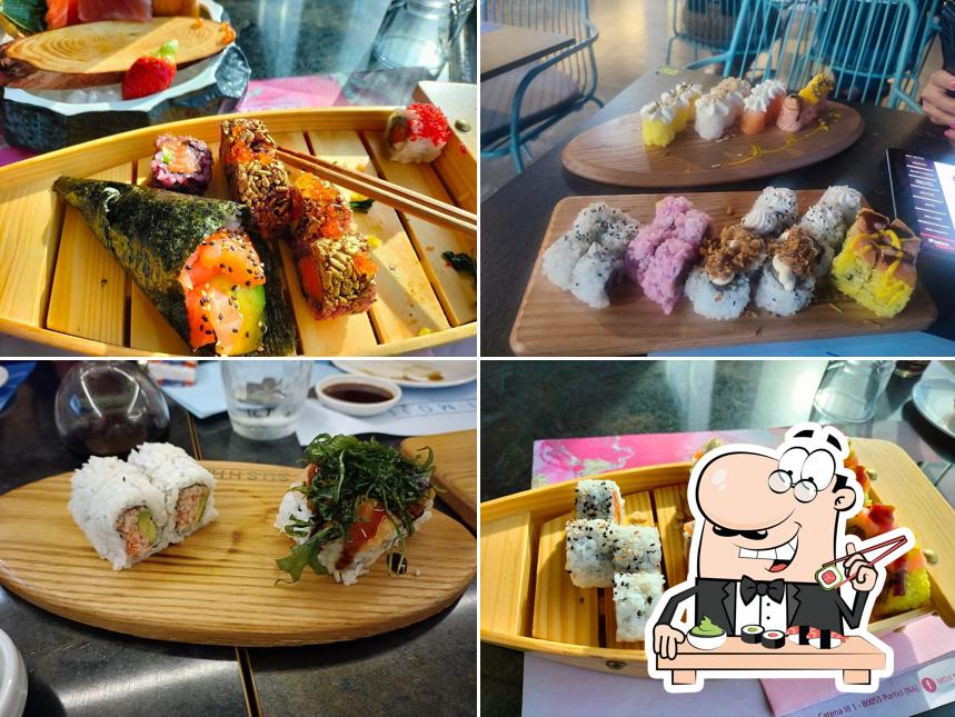 Il sushi è il cibo tradizionale della cucina giapponese