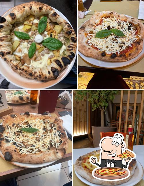 Ordina tra le svariate varianti di pizza