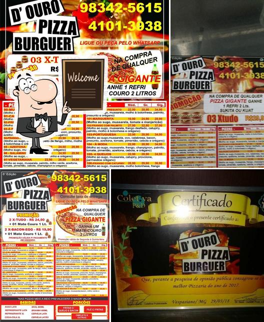 D'Ouro Pizza Burguer