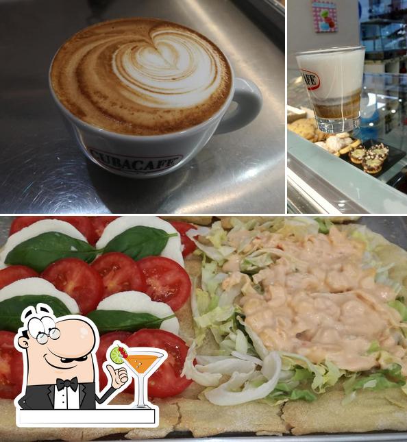 La bevanda e cibo del ristorante