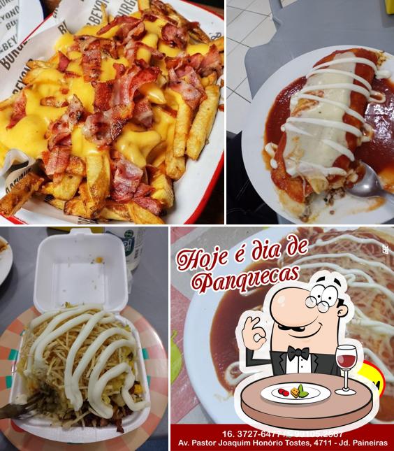 Garagem Lanches / lanches artesanais 100% omelete panquecas hot dogs batata recheada bolo no pote