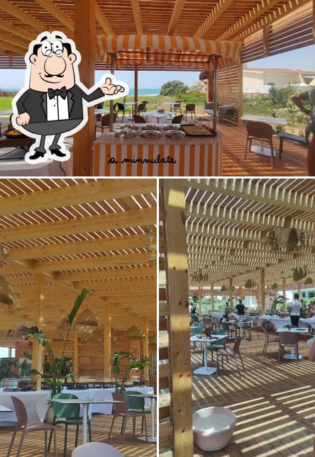 Dai un'occhiata agli interni di Punta Regilione - Beach & Restaurant