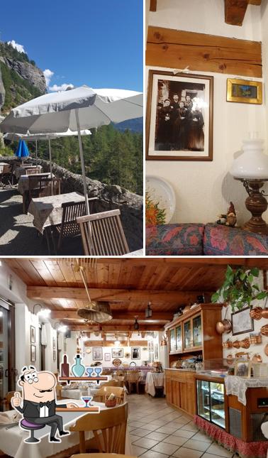 Gli interni di Antica trattoria Lo Gurfo