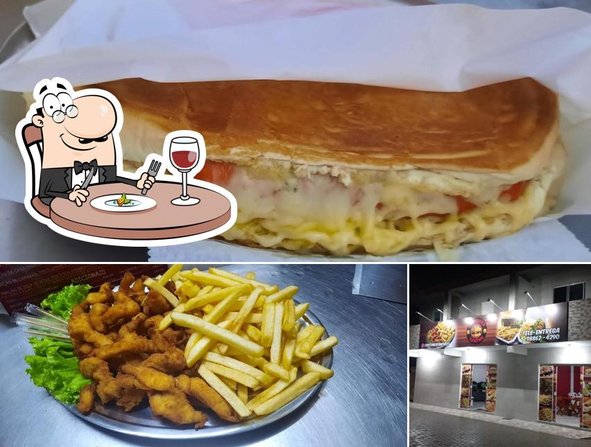 Platos en Container lanches