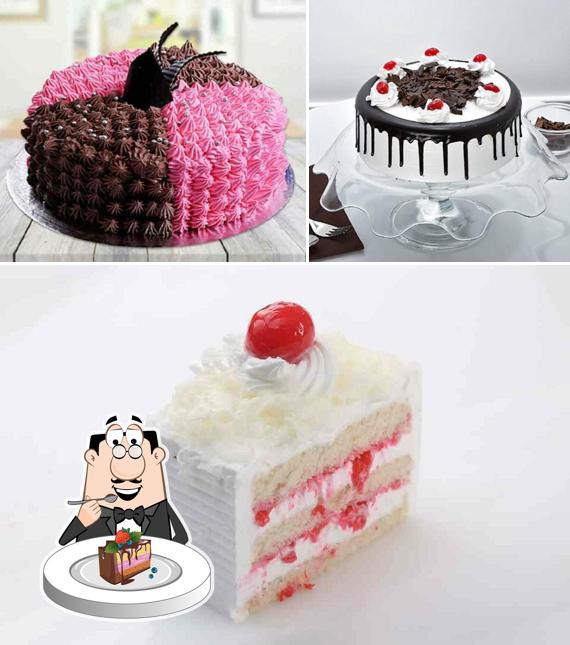 Chocolate cake at Hare Krishna Bakery