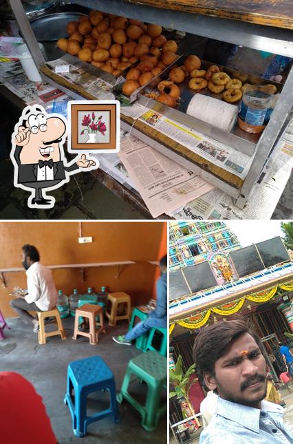 The interior of Harika Food Court