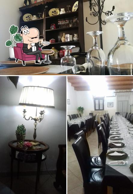 Gli interni di La Diligenza