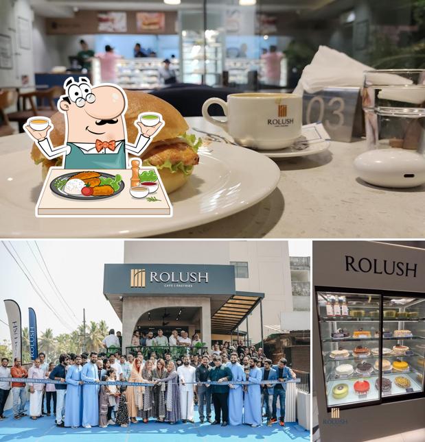 Food at ROLUSH cafe pastries Taliparamba