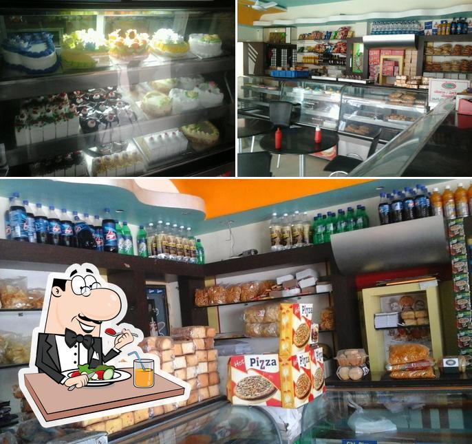 Food at Raja Bakers