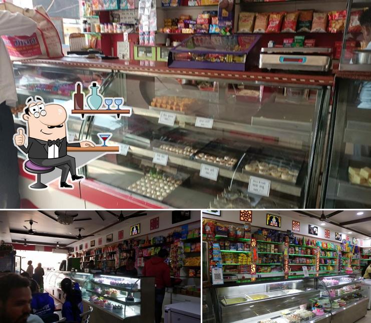 The interior of Shree Vinayak restaurant - Best Bakery & Restaurant