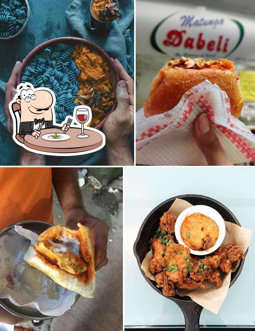 Food at Matunga Dabeli