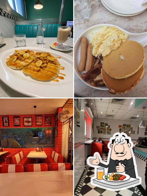 Food at All American Diner